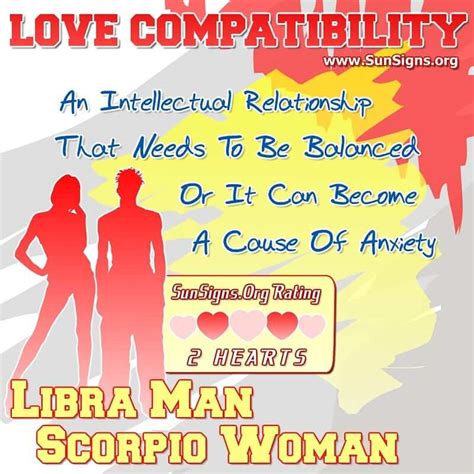 libra man and scorpio woman dating